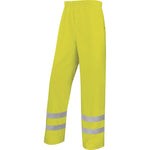 DELTAPLUS 900Pan YELLOW HI VIZ BREATHABLE WELDED SEAMS WET LEGGINS