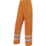 DELTAPLUS  900Pan ORANGE HI VIZ BREATHABLE WELDED SEAMS WET LEGGINS