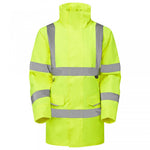 LEO - CHERISTOW - YELLOW - WOMAN'S  PADDED WATERPROOF HI VIZ JACKET  4K L01-Y-LEO