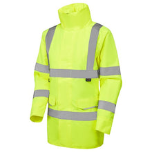 Load image into Gallery viewer, LEO - CHERISTOW - YELLOW - WOMAN'S  PADDED WATERPROOF HI VIZ JACKET  4K L01-Y-LEO
