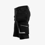 SAFETY JOGGER - ALKES WORK SHORTS -  WITH HANG POCKETS - ALKSHORTM - BLACK