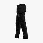 SAFETY JOGGER - BLACK - ALKES - SLIM FIT STRETCH WORK TROUSERS C/W HOLSTER POCKET