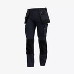 SAFETY JOGGER - NAVY - ALKES - SLIM FIT STRETCH WORK TROUSERS C/W HOLSTER POCKET