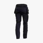 SAFETY JOGGER - NAVY - ALKES - SLIM FIT STRETCH WORK TROUSERS C/W HOLSTER POCKET