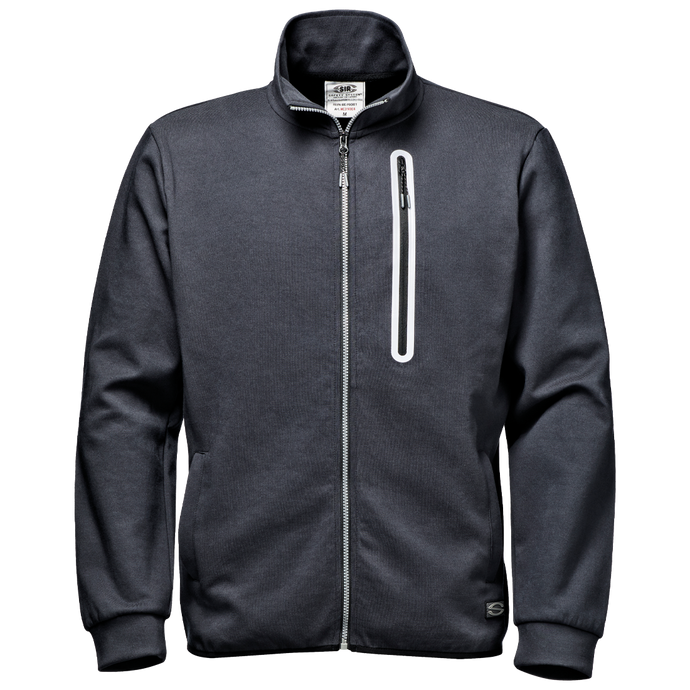 SIR SAFETY BIG POCKET BLACK ZIP HEAVY DUTY WORK TOP- MC3140 C4
