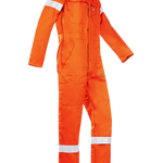 SIOEN CARLOW ORANGE FLAME RETARDANT Hi-VIZE ARC SAFETY COVERALL