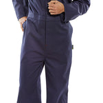 BEESWIFT CDB SWIFT NAVY COTTON WORK OVERALL