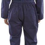 BEESWIFT CDB SWIFT NAVY COTTON WORK OVERALL