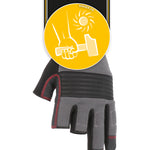 SINGER SAFETY CMC2D - FINGERLESS STYLE INDUSTRIAL WORK GLOVE