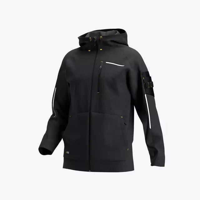 SAFETY JOGGER DENHOODM VERSATILE WORK AND LEISURE BLACK/DARK GREY JACKET