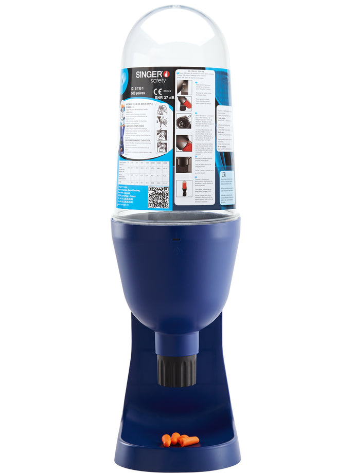 SINGER-SAFETY DISTB - EAR PLUG DISPENSER STATION