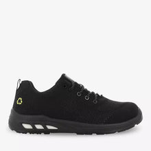Load image into Gallery viewer, SAFETY JOGGER S1 P SR ESD FO - ECOFITZ S1P LOW BLACK SAFETY TRAINER
