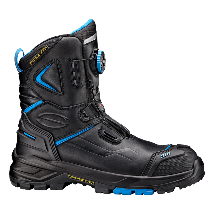 SIR SAFETY GIANT  HIGH ANLKE QUICK REAEASE S7 WATERPROOF 3M IMPACT SAFETY BOOT- MB3329 Z9