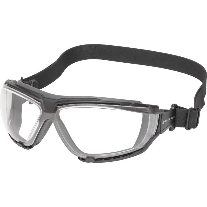 DELTAPLUS GO-SPECS TEC HYBRID INDUSTRIAL SEALED CLEAR SAFETY SPEC GLASSES