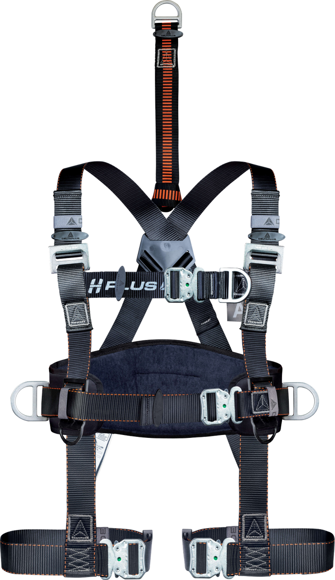DELTAPLUS HAR25HA 5 POINT QUICK RELEASE PROFFESIONAL SAFETY HARNESS