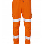LEO JT01-O- HAWKRIDGE RAILSPEC  ISO 20471 CLASS 1 JOGGER TRACKSUIT BOTTOM HI VIZ ORANGE