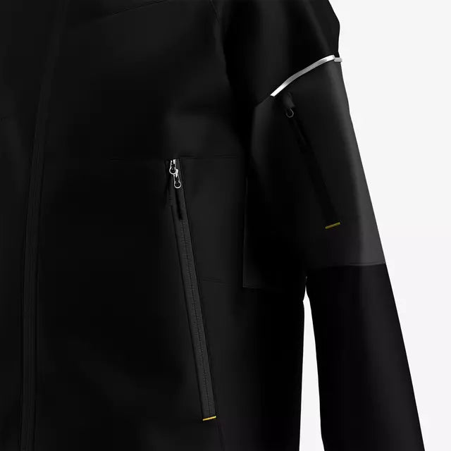 SAFETY JOGGER KASRJACM - KASAI RAIN JACKET MEN KASRJACM BLACK/DARK GREY