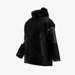 SAFETY JOGGER KASRJACM - KASAI RAIN JACKET MEN KASRJACM BLACK/DARK GREY