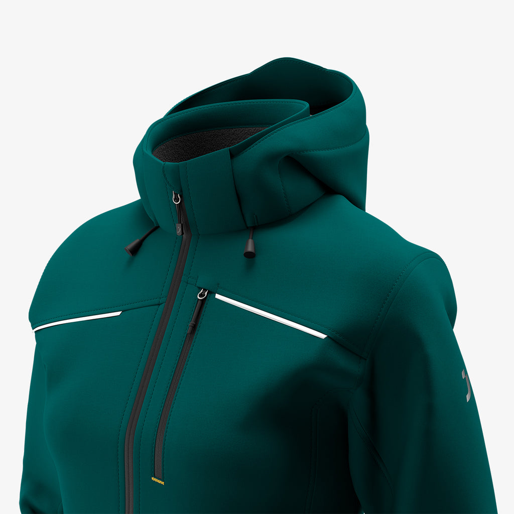 Safety Jogger - KASAI SOFTSHELL JACKET WOMEN - KASSSHLW - TURKISH BLUE