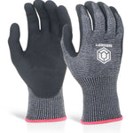 BEESWIFT KS5 MICRO FOAM NITRILE CUT 5 INDUSTRIAL SAFETY GLOVES