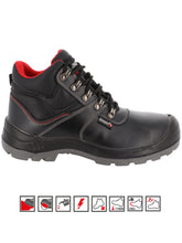 Load image into Gallery viewer, SINGER SAFETY LAURO - S3L FO SR. SAFETY WORK BOOTS GRAIN-LEATHER.
