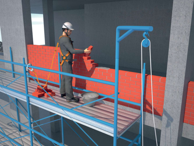 DELTAPLUS ELARA190V2 - HARNESS KIT FOR SCAFFOLDERS