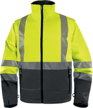 Load image into Gallery viewer, DELTAPLUS FAST 2-in-1 High-Visibility Softshell Yellow Jacket
