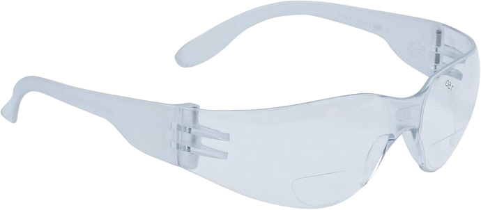 DELTAPLUS BRAVA2 BIFOCAL READER +2.0 SAFETY GLASS C/W DIOPTERS +2 BI FOCAL