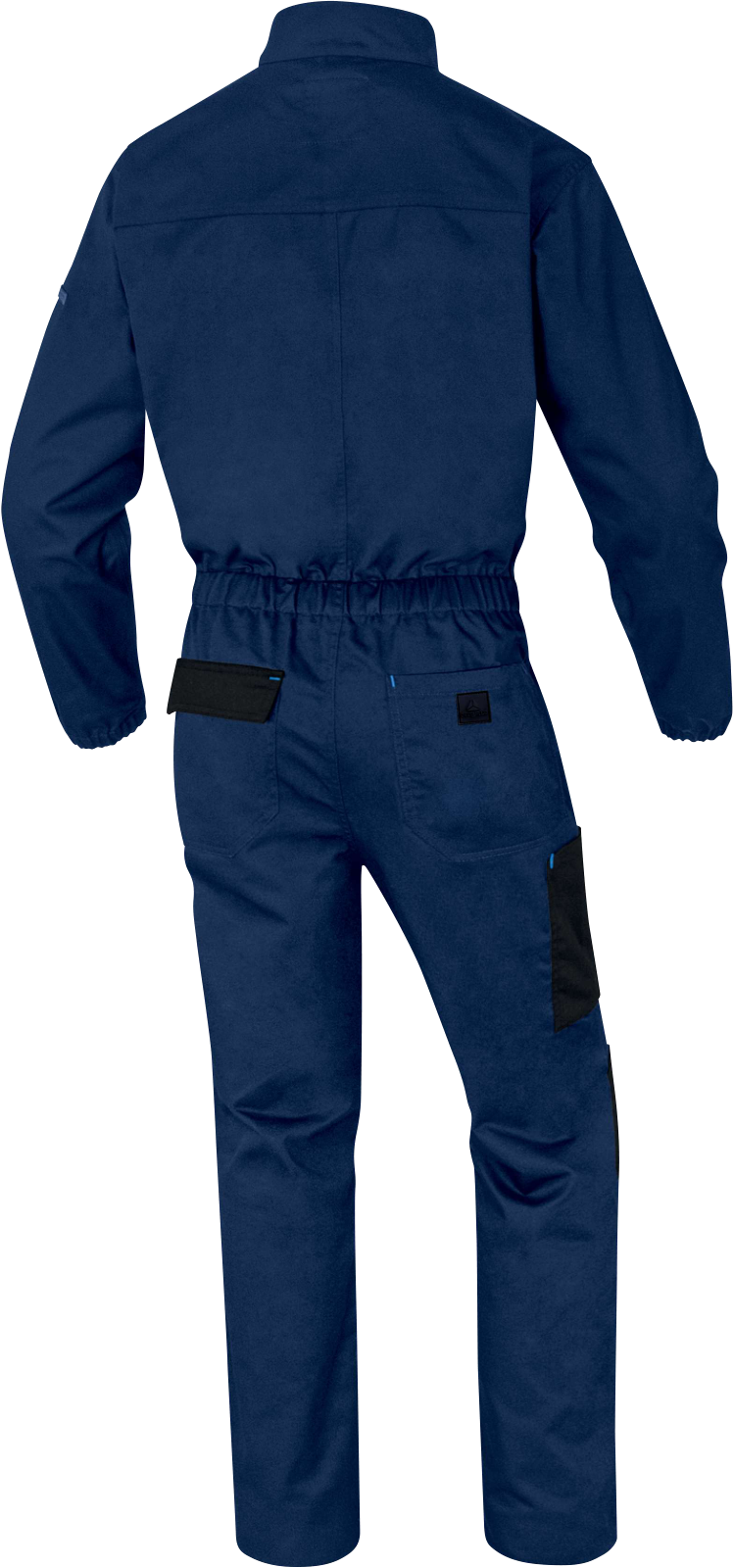 DELTAPLUS MACH 2 NAVY-BLACK  M2CZ3 INDUSTRIAL LIGHTWEIGHT TWIN ZIP EASY ACCESS OVERALL