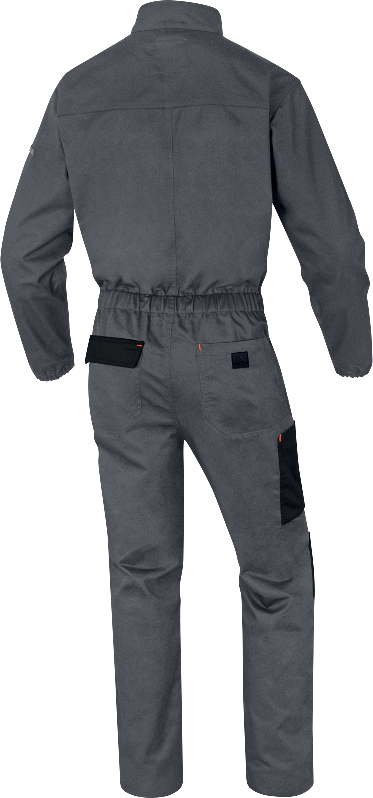 DELTAPLUS MACH 2 GREY-ORANGE  M2CZ3 INDUSTRIAL LIGHTWEIGHT TWIN ZIP EASY ACCESS OVERALL
