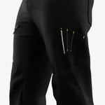 SAFETY JOGGER MAPCTROM - MAPLE CARGO WORK TROUSERS MEN BLACK