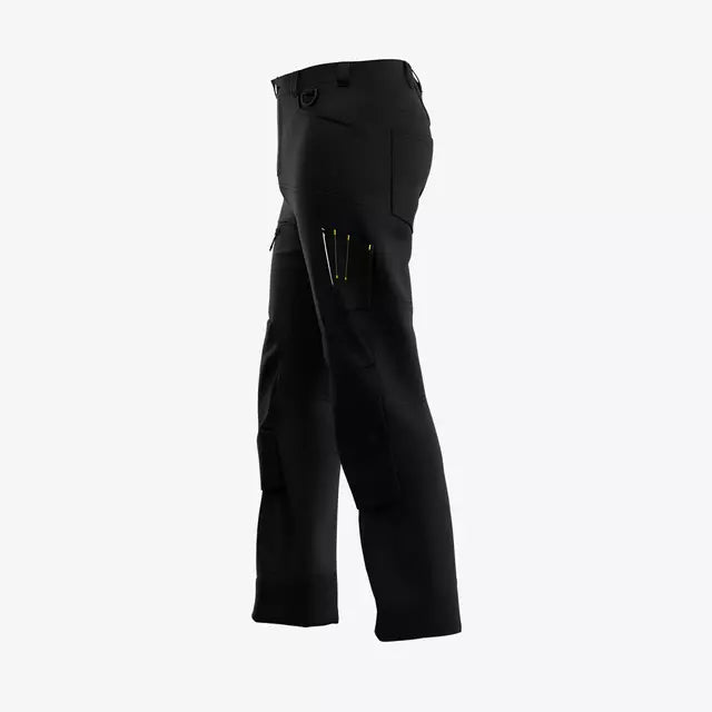 SAFETY JOGGER MAPCTROM - MAPLE CARGO WORK TROUSERS MEN BLACK