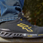 U-POWER MATT LIGHTWEIGHT SAFETY TRAINER SHOE ESD