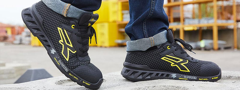 U-POWER MATT LIGHTWEIGHT SAFETY TRAINER SHOE ESD