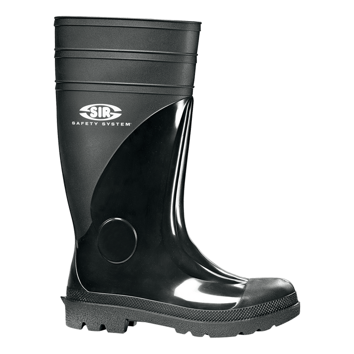 SIR SAFETY UB40 STEEL TOE SAFETY WELLINGTON BOOT BLACK MB2522 E0