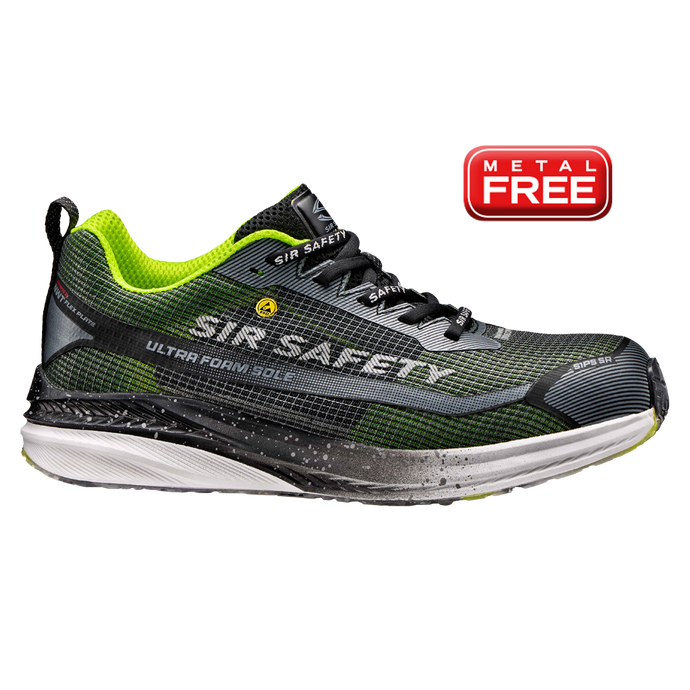 SIR EXOTIC LIGHTWEIGHT MESH BREATHABLE SAFETY TRAINER