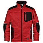 SIR - MC2512 FIGHTER RED ZIPPED LINED INDUSTRIAL WORK SWEATER