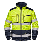 SiR - MC4123  MORGAN HI VIZ YELLOW PADDED WORK JACKET