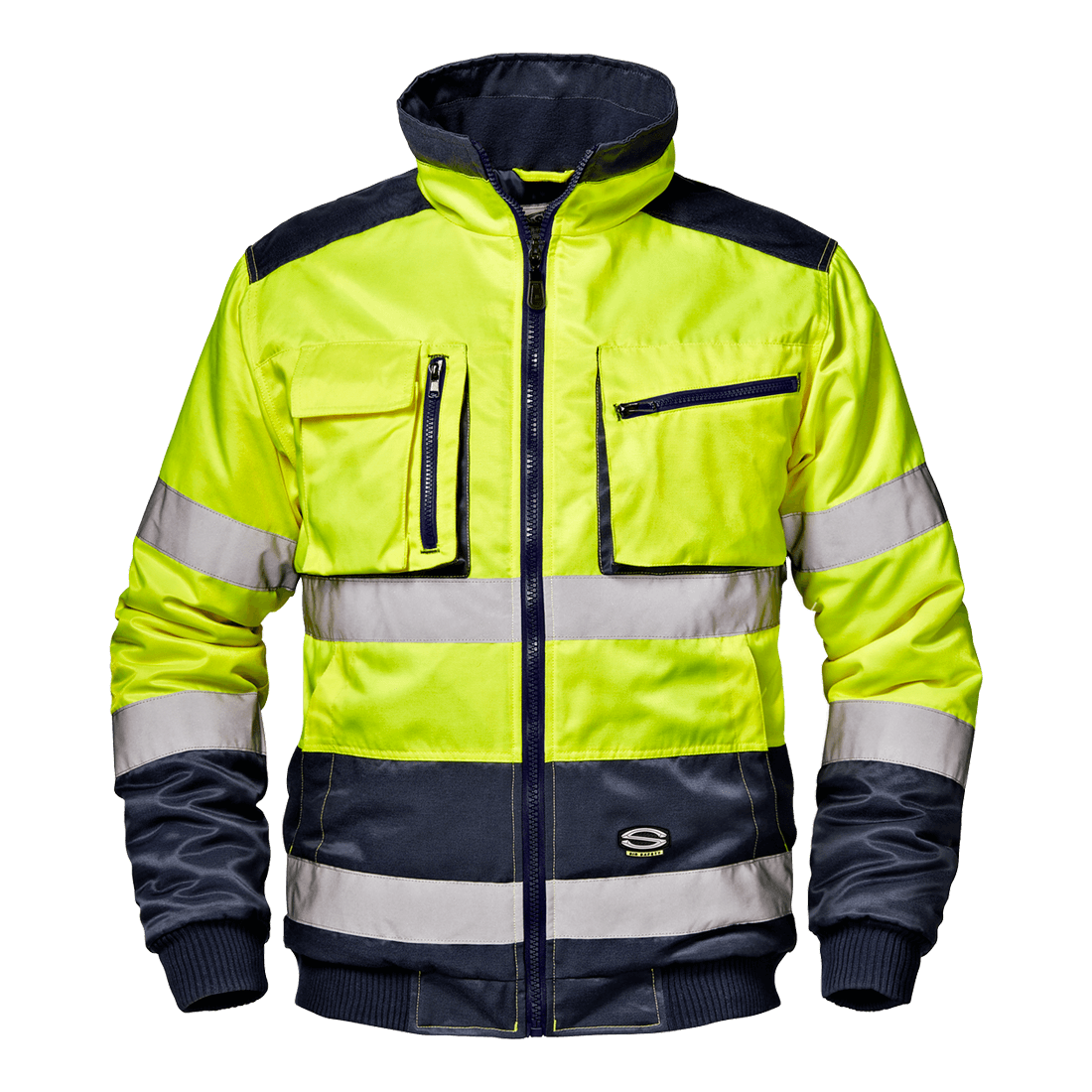 SiR - MC4123  MORGAN HI VIZ YELLOW PADDED WORK JACKET
