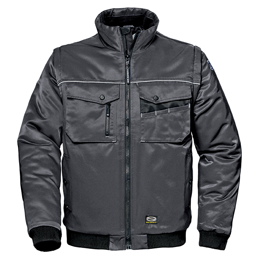 SIR - MC4729 PATRIOT BLOUSOM PADDED WORK HEAVY DUTY JACKET GREY