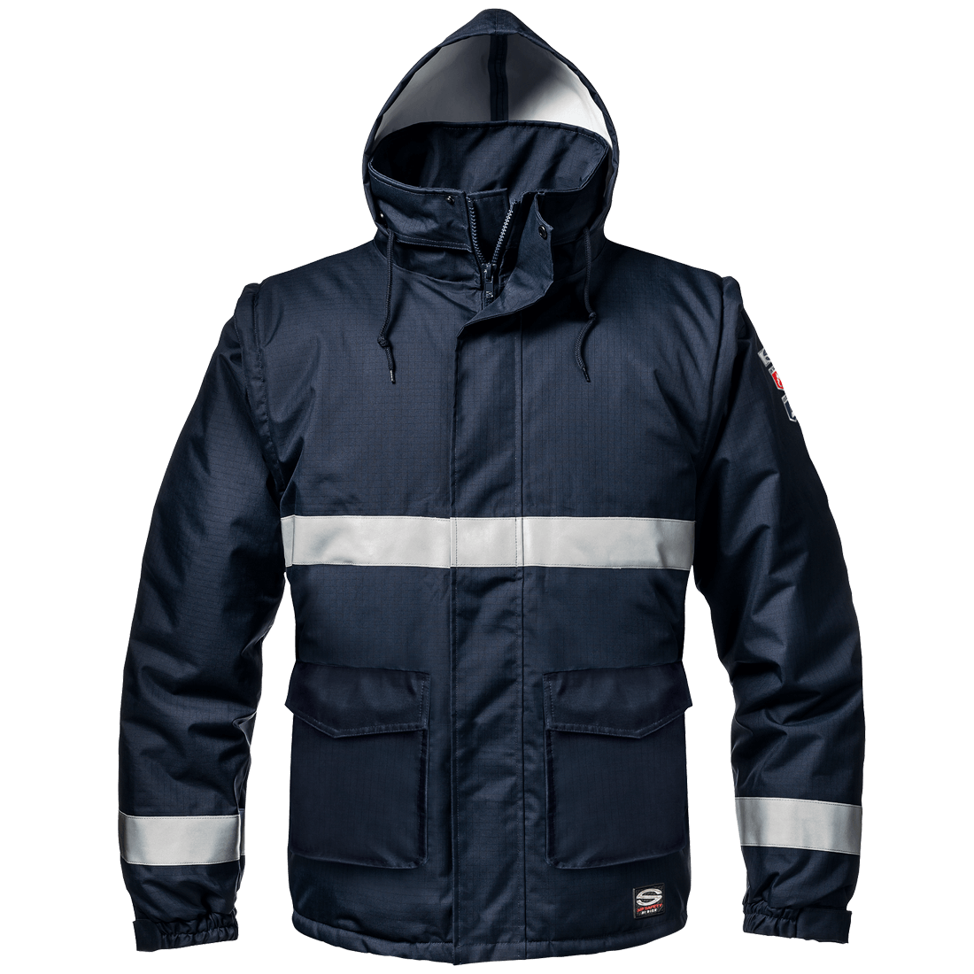 SIR - MC6015 MICROLINES BLOUSON NAVY BLUE FR HI VIZ JACKET