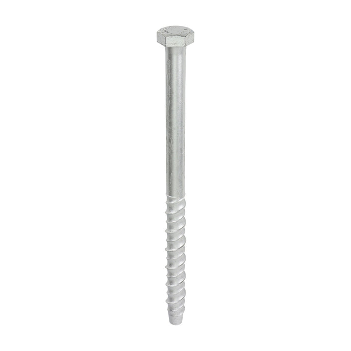 TIMCO Multi-Fix Masonry Hex Screw  - Exterior - Silver 12MM x 200MM (25)