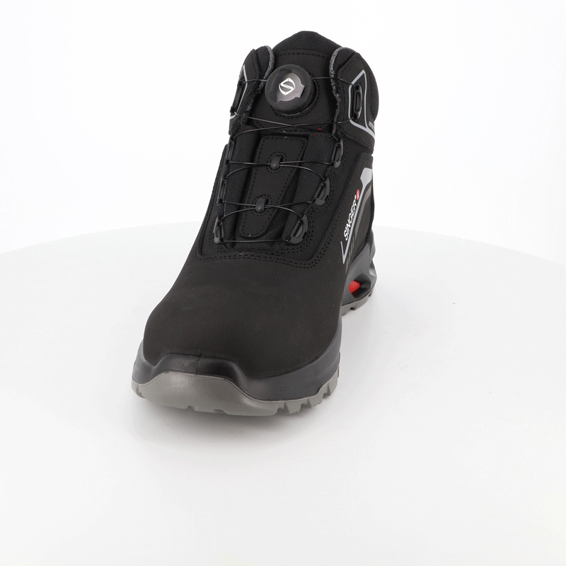 SINGER SAFETY MONZA - WATER REPELLENT LEATHER SAFETY WORK BOOT ESD ROTAR LACING SYSTEM