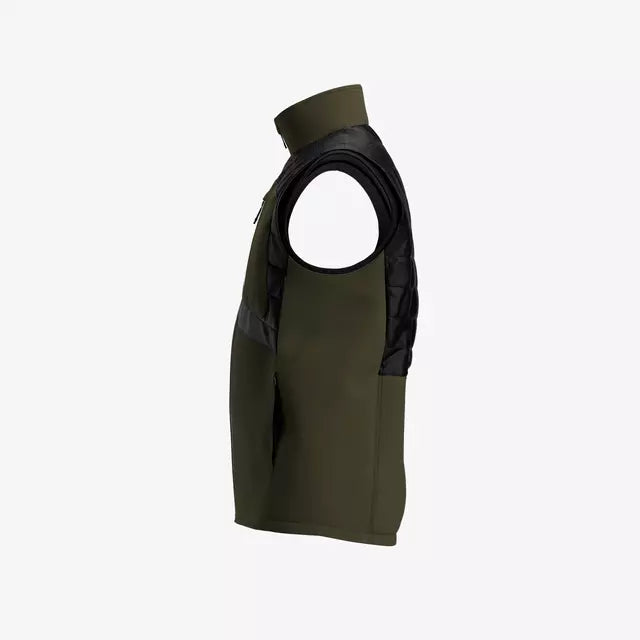 SAFETY JOGGER OAKBWARMM - OAK BODYWARMER MEN KHAKI/BLACK