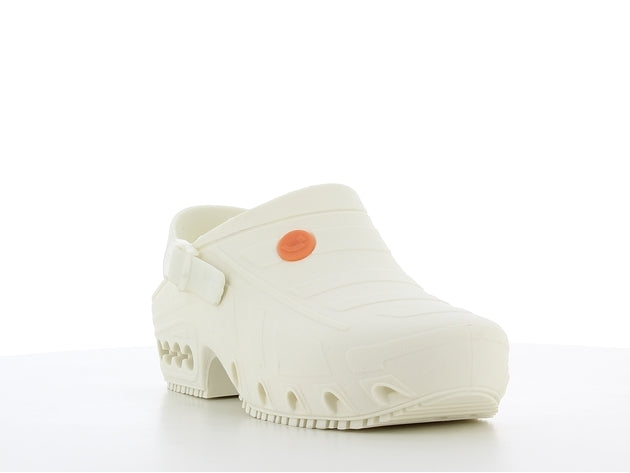 SAFETY JOGGER OXYCLOG OB ESD A SRA E - Comfort, Hygiene, and Safety The Clog White