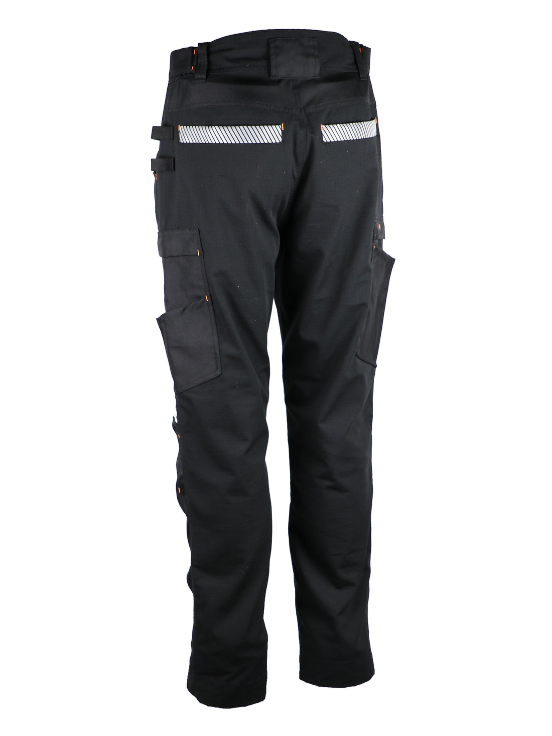 SINGER-SAFETY  PETRO - RIPSTOP SAFETY WORK TROUSER 280 gsm. BLACK / GREY