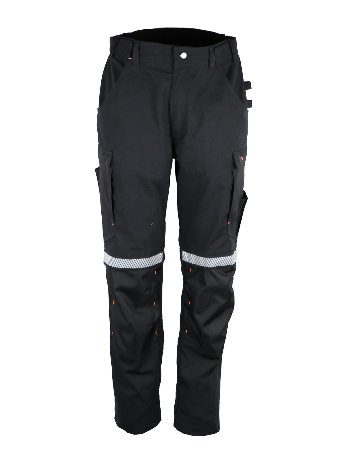 SINGER-SAFETY  PETRO - RIPSTOP SAFETY WORK TROUSER 280 gsm. BLACK / GREY