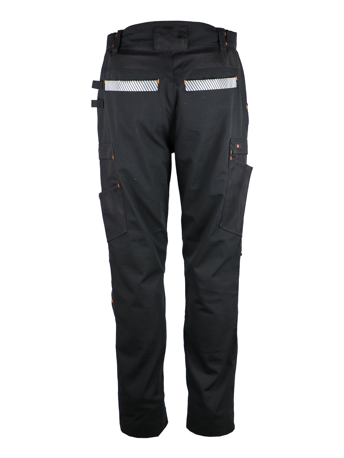SINGER-SAFETY  PETRO - RIPSTOP SAFETY WORK TROUSER 280 gsm. BLACK / GREY