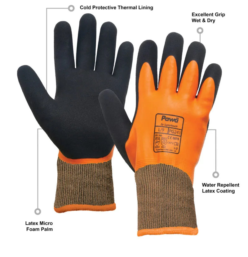 PAWA PG241 WET DRY THERMAL INDUSTRIAL SAFETY GLOVE