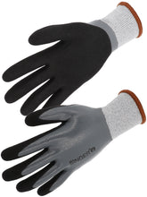 Load image into Gallery viewer, SINGER PHD557  ANTI - CUT D 5 WET + DRY DOUBLE NITRILE COATING SAFETY WORK GLOVE
